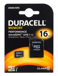 karta pamięci microSDHC Duracell 16GB class 10 UHS-I