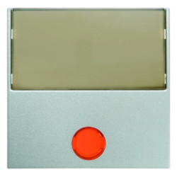 Klawisz z 5 dołączonymi soczewkami i dużum polem opisowym alu mat B.1/B.7 Glas 16961404