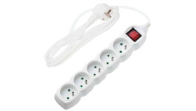 Przedłużacz Prądowy 5M 5Xgn (2P+Z)