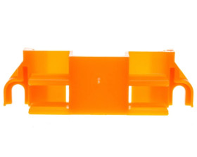 Adapter montażowy na 4 złączki MIKRO pomarańczowy 243-112 /10szt./