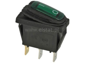 Przeł. kołys.hermet. stabilny ON-OFF 1-tor LED 2p