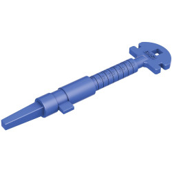 Basi 330 Universal Building Key Blue Plastic Key With Wrench Function