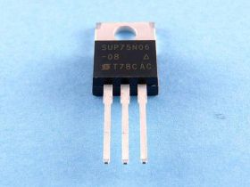75N06-08-SUP N 75A/60V/187W Rds=8m TO-22