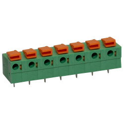 Camblock Plus CSTBP762H/7 7.62mm Horizontal Screwless Terminal Block 7p