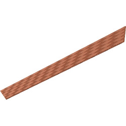 Fabric tape, copper, 16 x 32 x 0.05 mm, 1.0 mm², (W) 3.2 mm, 301010000
