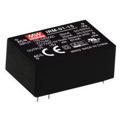 Mean Well IRM-02-24 24V / 2W AC/DC Mini Encapsulated PSU