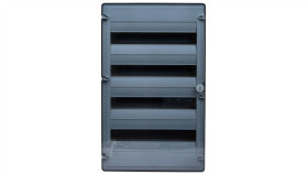 Rozdzielnica Modułowa 4X18 Natynkowa Ip40 Golf (Drzwi Transparentne) Vs418td