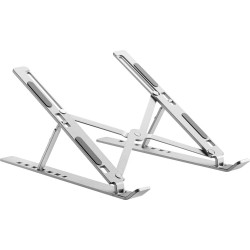 My Wall HT49L Laptop stand tiltable design enhances cooling and display