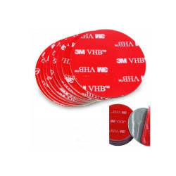 Podkładka samoprzylepna 50mm czarna 3M VHB dwustronna