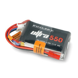 Pakiet Li-Pol Dualsky 550mAh 50C 3S 11,1V