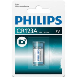 Bateria CR123A litowa Foto 3V PHILIPS (1szt)