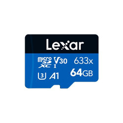 Karta Micro SD MicroSDXC, 64 GB Tak, Lexar