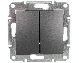 SEDNA Łącznik świecznikowy 10AX grafitowy IP20 SDN0300170