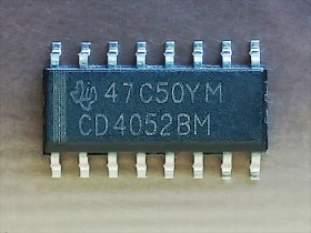 CMOS 4052 SO16/2500 TI