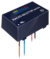 Zasilacz impulsowy nap. wyjściowe: 5V dc 2W 400mA 1 wyjście nap. wejściowe: 120 → 430 V dc, 85 → 305 V ac