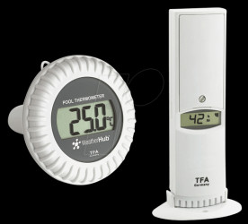 30.3310.02 Temperature/humidity transmitter with pool sensor
