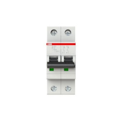 Wyłącznik nadprądowy 2P char. D 3A 6kA AC S202-D3 2CDS252001R0031