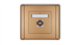 Flexi Gniazdo Pojedyncze Z/U Data Z Kluczem Czerwony 7Fgzk