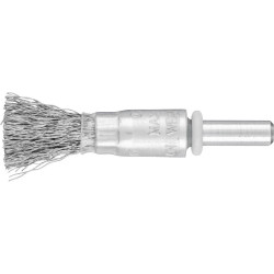 PFERD 43204005 End Brush with shaft 10 pcs for burring and cleaning