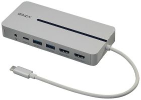 LINDY 43360 Stacja dokująca USB-C®