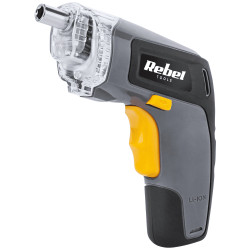 Wkrętarka akumulatorowa 3.6V 1300ma zestaw REBEL
