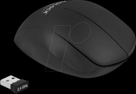12598 Mouse, wireless, black, right handers