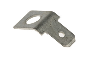 Konektor płaski Męski 4.75 x 0.5mm długość 15.5mm Izolacja: Nieizolowane Cyna