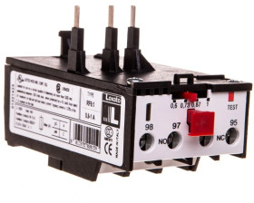 Przekaźnik termiczny do styczników 11BG06..., BG09..., BG12..., zakres nastaw: 0,6-1A 11RF91
