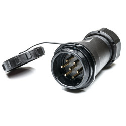 Złącze wielostykowe przemysłowe 7-pinowe Montaż na kablu Gniazdo RS PRO