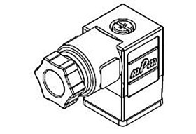 Złącze zaworowe DIN 43650 C 2P+E 250 V AC, 300 V DC dławnica PG7 Molex