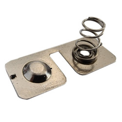 Styk baterii podwójny 2xAA 12x28mm