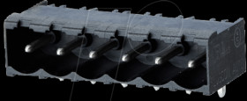31176104 Pin header, solderable, 4-pin, RM 5.00