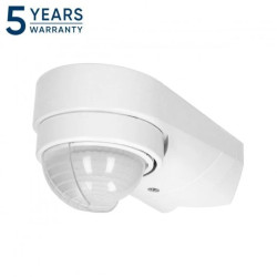 Czujnik ruchu 240st. 1200W, IP65, 3 rodzaje montażu, 2 sensory (biały) OR-CR-265