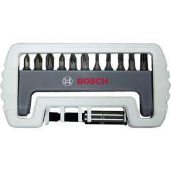 Bosch 2608522129 12-Piece Extra Hard Screwdriver Bit Set