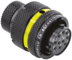 Złącze wielostykowe przemysłowe 22-pinowe Montaż na kablu Wtyczka Souriau Sunbank by Eaton