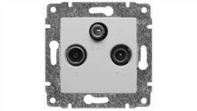 Vena Gniazdo Antenowe Rtv/Sat Końcowe Krem 510376