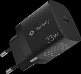 X-PS110 USB-Ladegerät, 33 W, GaN, PD, 1x USB-C, schwarz