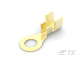 Zacisk oczkowy Ø , M4 (#8) nieizolowany Mosiądz TE Connectivity