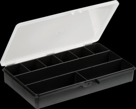 107945 Assortment Box with 9 compartments.