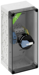 Przełącznik rozłączający Spelsberg AKi-TE 108 Maksymalne napięcie przełączania: 690 V/AC (S x W x G) 150 x 300 x 132 mm