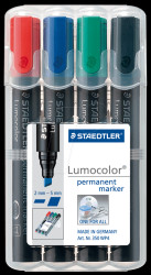 350 WP4 Permanent marker, 2 or 5 mm / 4-colour