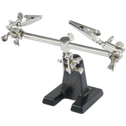 Toolcraft TO-6871371 ZD-10F Third Hand with Cast Iron Base &amp; Clips