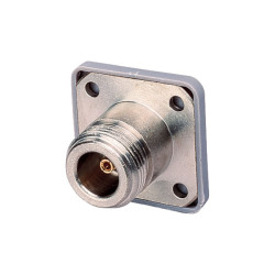 BKL 404027 N Panel Jack Flange Mounting Socket, Chassis