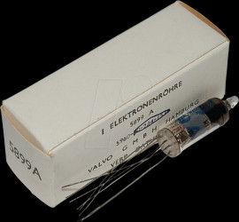 5899 Electron tube, pentode, special, 6.3 V