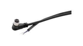 Złącze i kabel Złącze A M8 długość 2m Rodzaj A Żeńskie