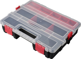 TOOLCRAFT Pudełko asortymentowe (D x S x W) 285 x 225 x 60 mm Ilość przegród: 21 zmienny podział Content 1 szt.