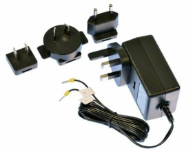Adapter AC/DC Uwy 12V dc Iwy 1.5A typ wtyczki: Australia, Europejski, Wielka Brytania, US