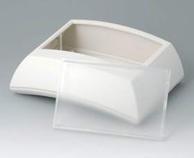 ABS enclosure, (L x W x H) 150 x 200 x 69 mm, gray white (RAL 9002), IP40, B7025247
