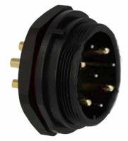 SPP2912-9WZ-P Wtyk 9 pin (4+5), zakręcane na obudowę, zakręcany, wodoodporny - gwint zewnętrzny (25A)