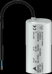 Motor film capacitor, 3 µF, ±5 %, 450 V (AC), PP, B32356B4305J076